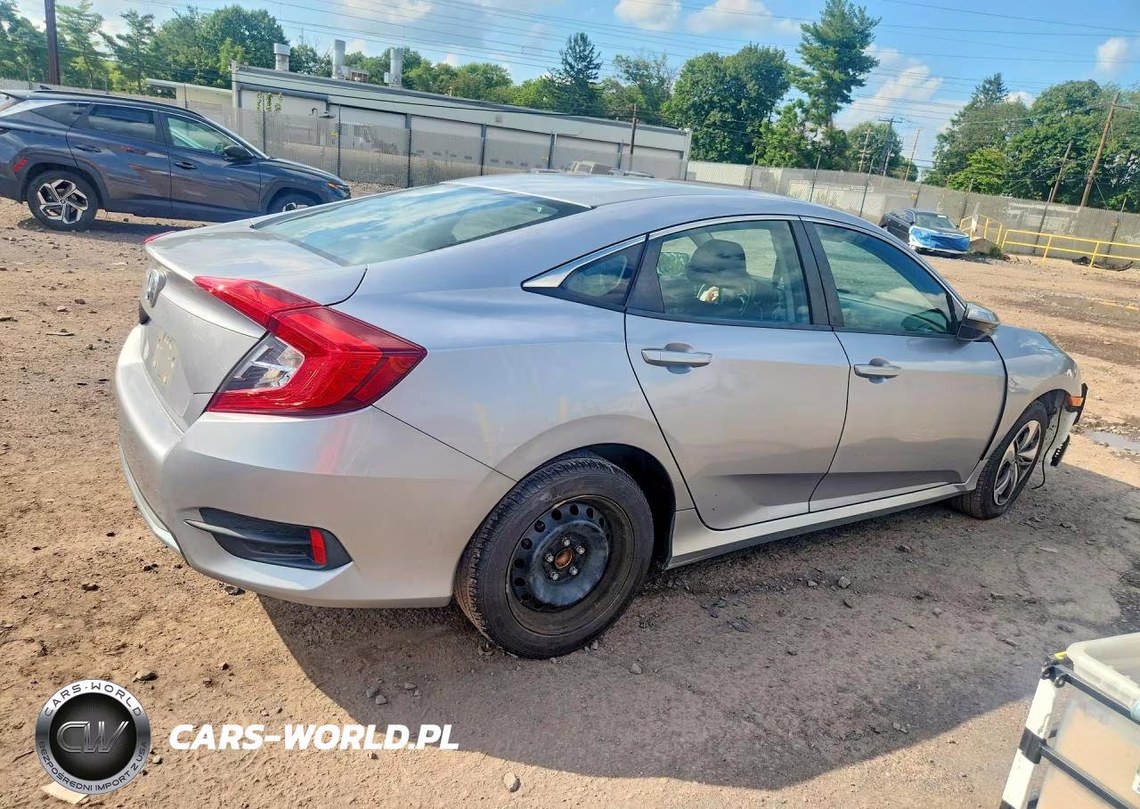 2019 Honda Civic Lx VIN:2HGFC2F63KH547403 - 3
