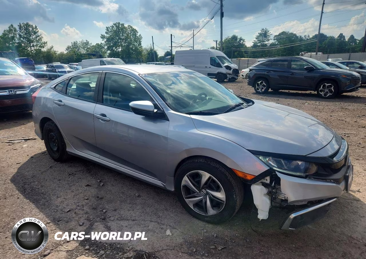 2019 Honda Civic Lx VIN:2HGFC2F63KH547403 - 4
