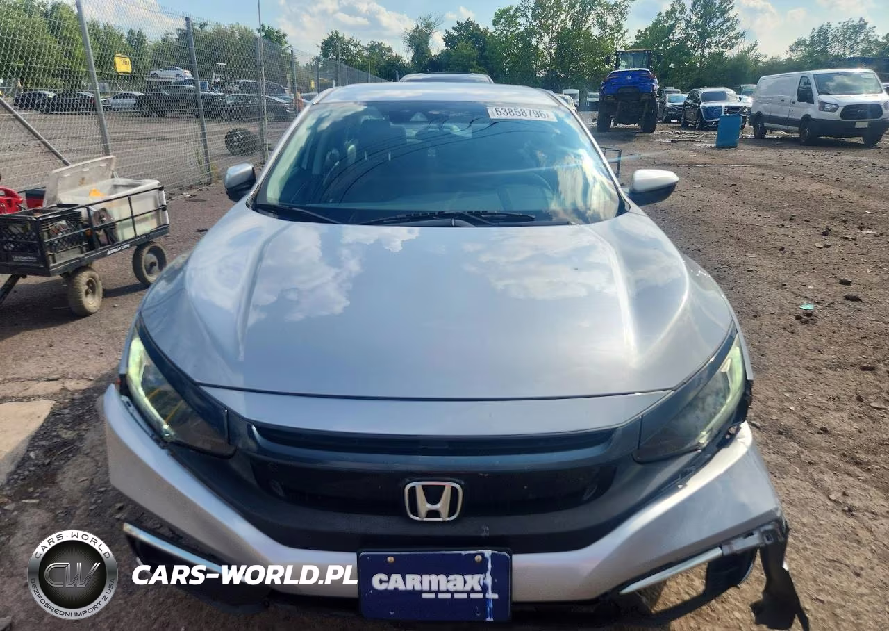 2019 Honda Civic Lx VIN:2HGFC2F63KH547403 - 5