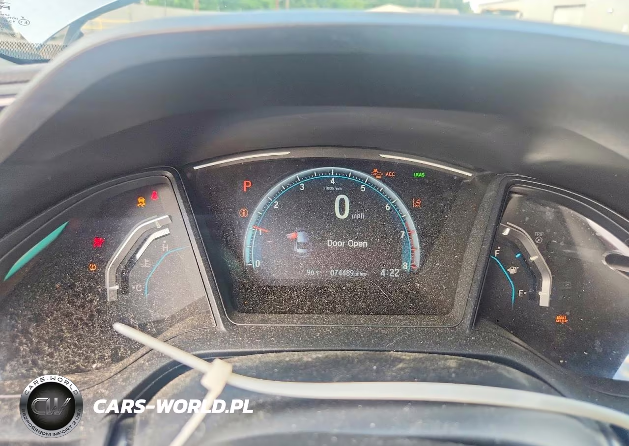 2019 Honda Civic Lx VIN:2HGFC2F63KH547403 - 9