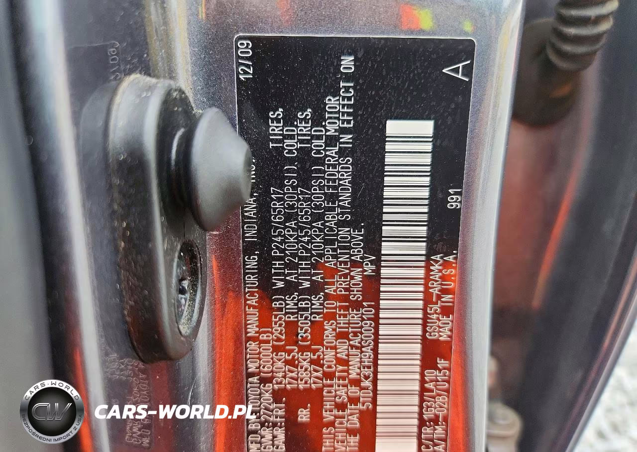 2010 Toyota Highlander Se VIN:5TDJK3EH9AS009101 - 14