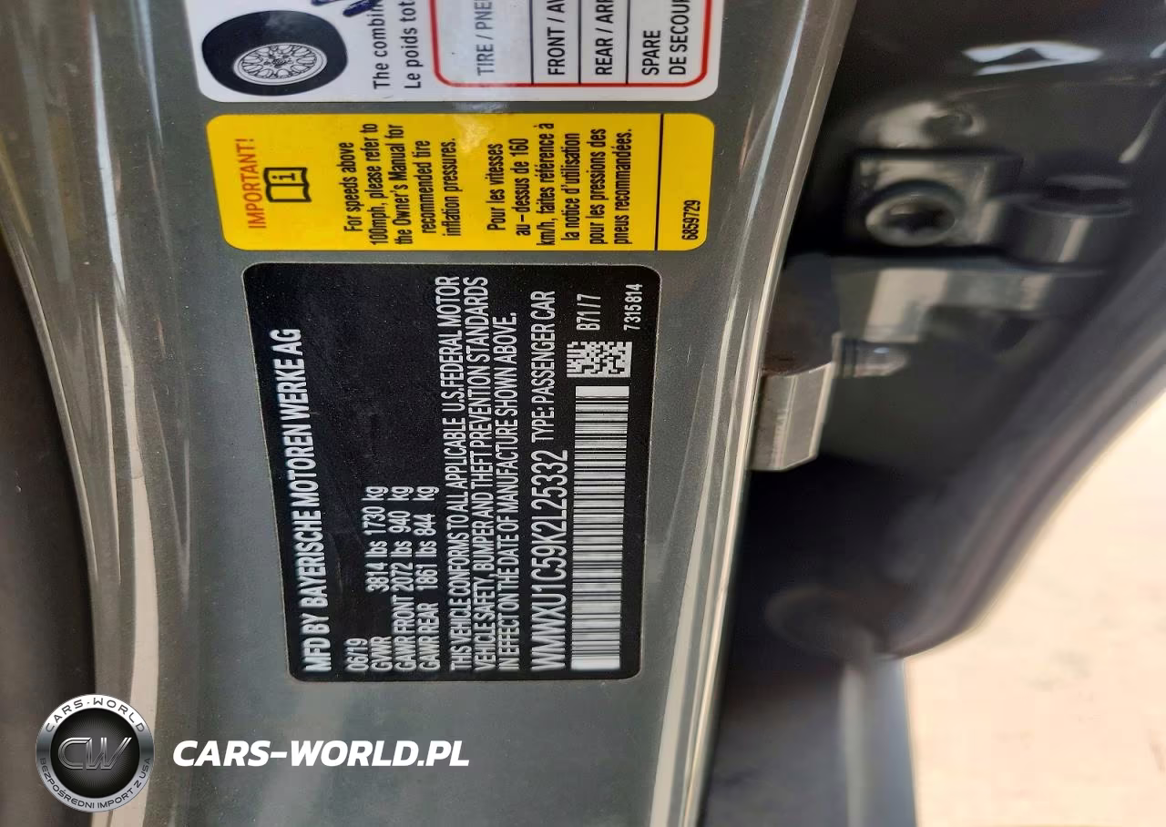 2019 Mini Cooper VIN:WMWXU1C59K2L25332 - 12