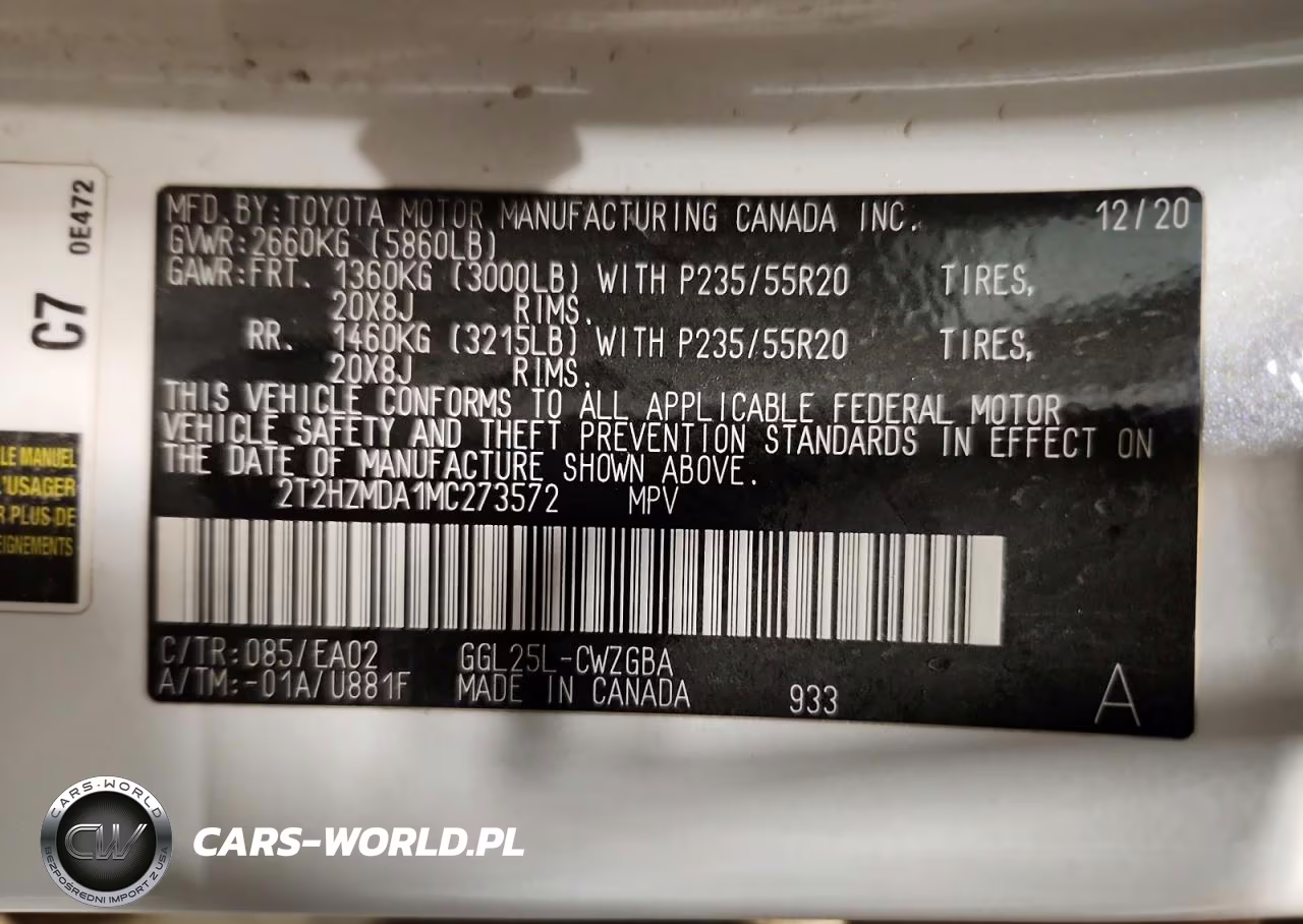 2021 Lexus Rx 350 VIN:2T2HZMDA1MC273572 - 13