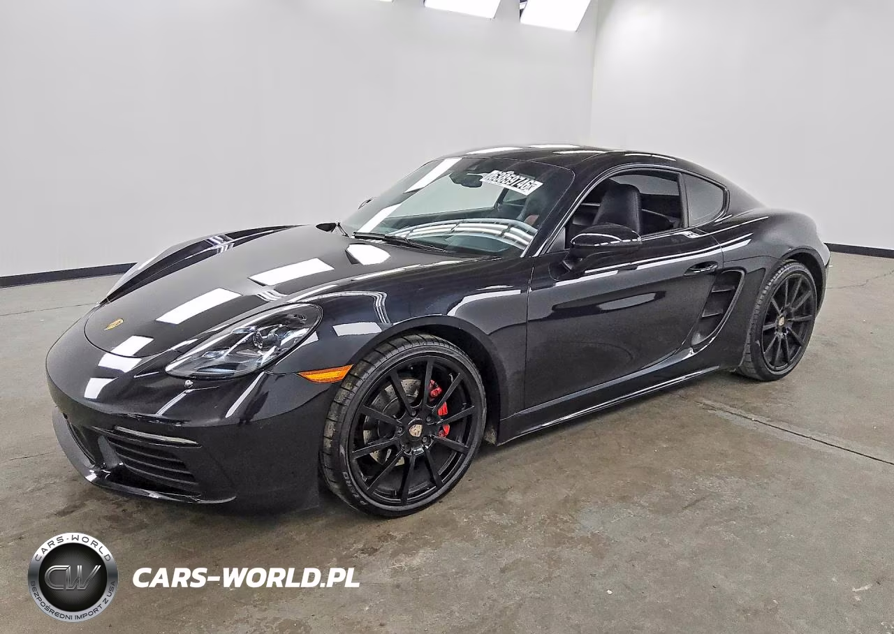 2022 Porsche Cayman Base VIN:WP0AA2A82NS255214 - 1