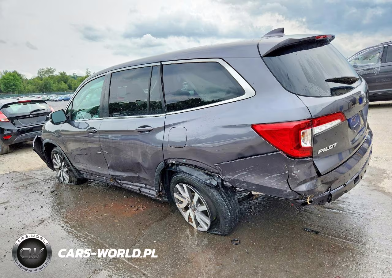 2019 Honda Pilot Exl VIN:5FNYF6H5XKB076592 - 2