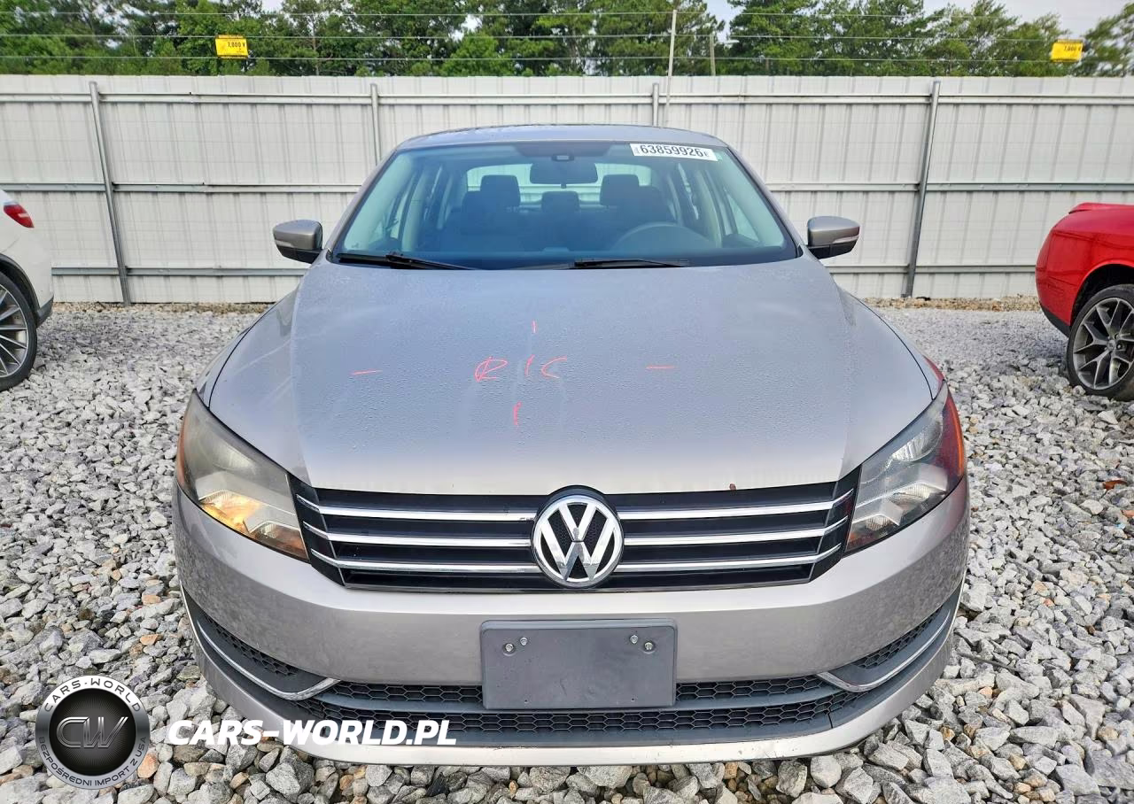 2013 Volkswagen Passat S VIN:1VWAH7A35DC110249 - 5