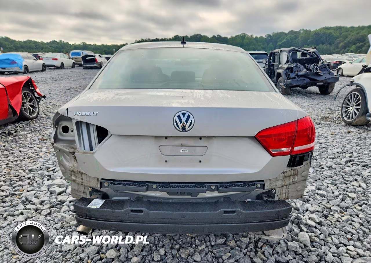 2013 Volkswagen Passat S VIN:1VWAH7A35DC110249 - 6