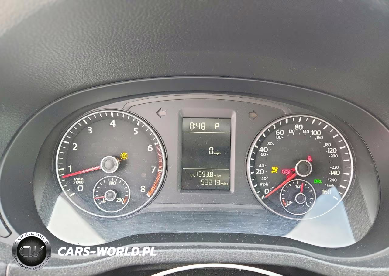 2013 Volkswagen Passat S VIN:1VWAH7A35DC110249 - 9