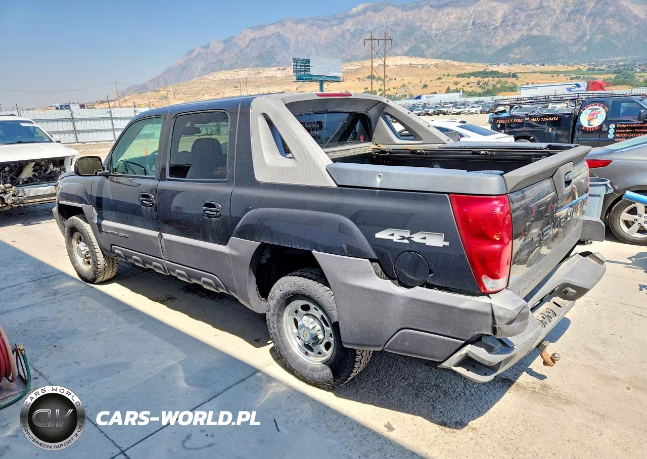 2003 Chevrolet Avalanche K2500 VIN:3GNGK23G13G309612 - 2