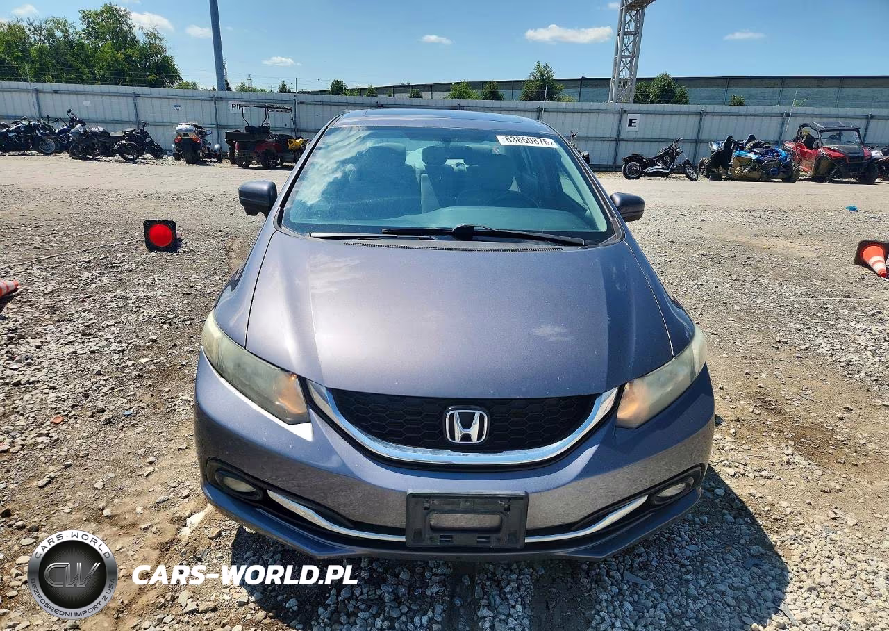 2014 Honda Civic Exl VIN:19XFB2F95EE082327 - 5