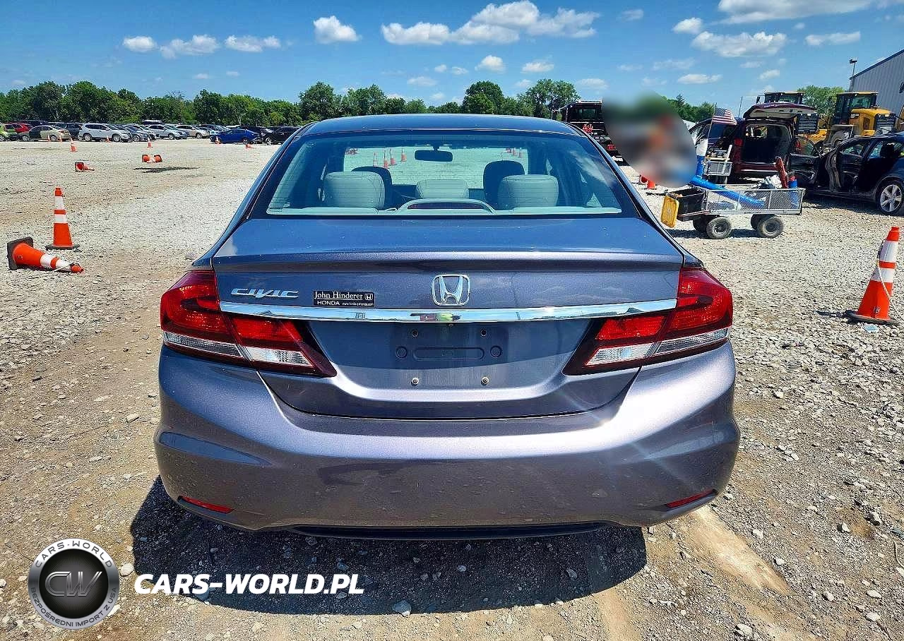 2014 Honda Civic Exl VIN:19XFB2F95EE082327 - 6