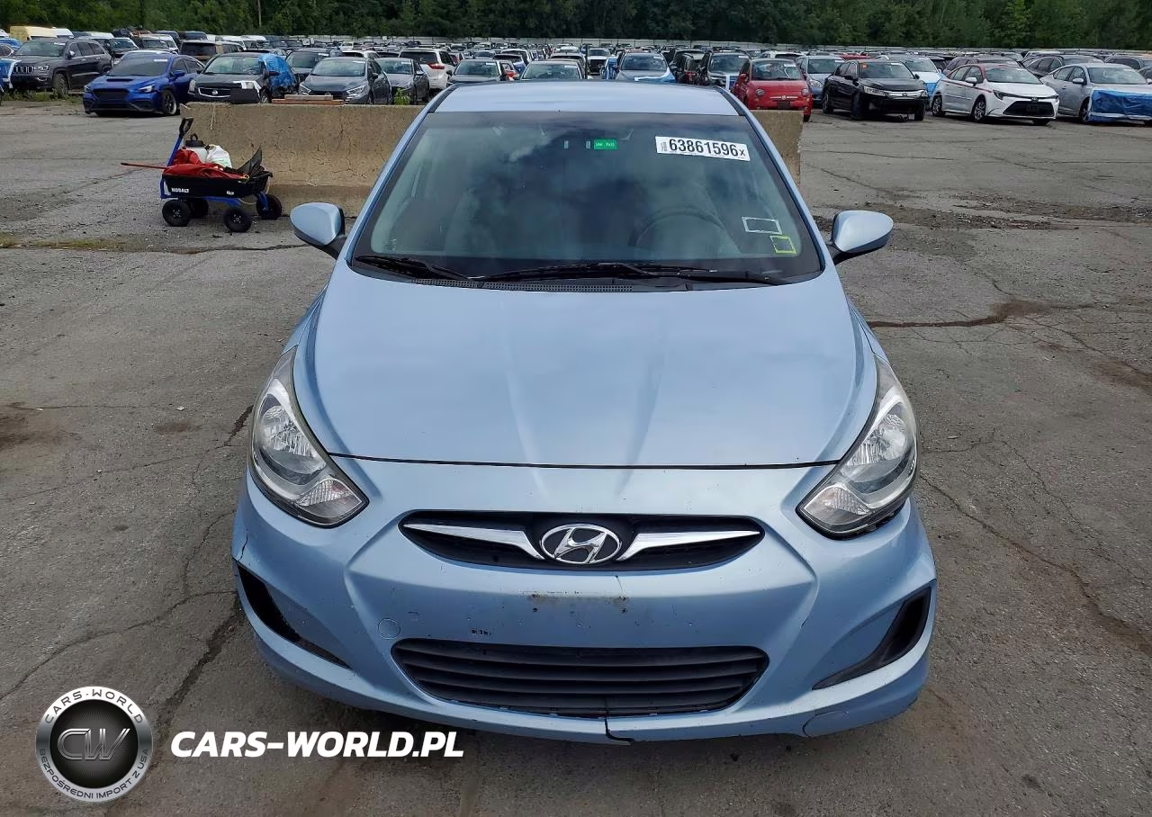 2012 Hyundai Accent Gs VIN:KMHCT5AE1CU036400 - 5