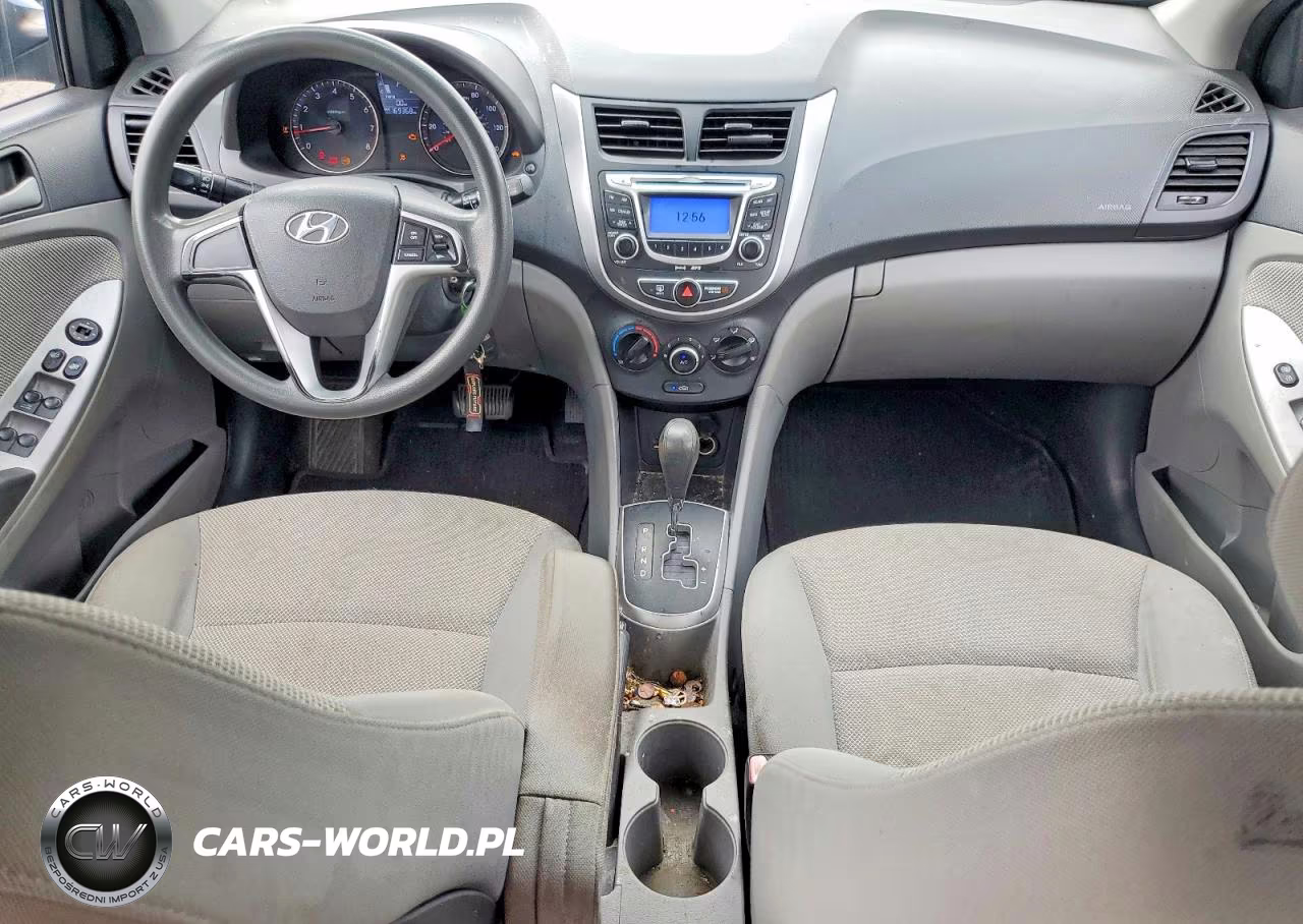 2012 Hyundai Accent Gs VIN:KMHCT5AE1CU036400 - 8