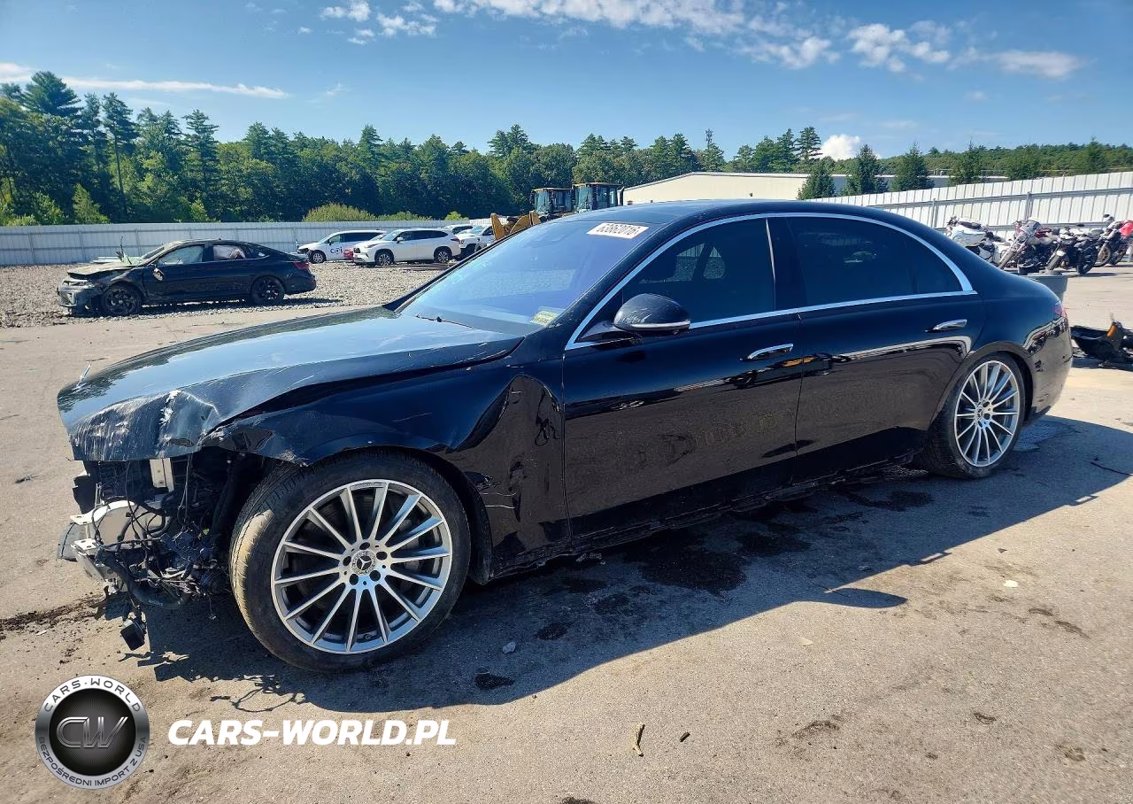 2021 Mercedes-Benz S 580 4Matic VIN:W1K6G7GBXMA019361 - 1