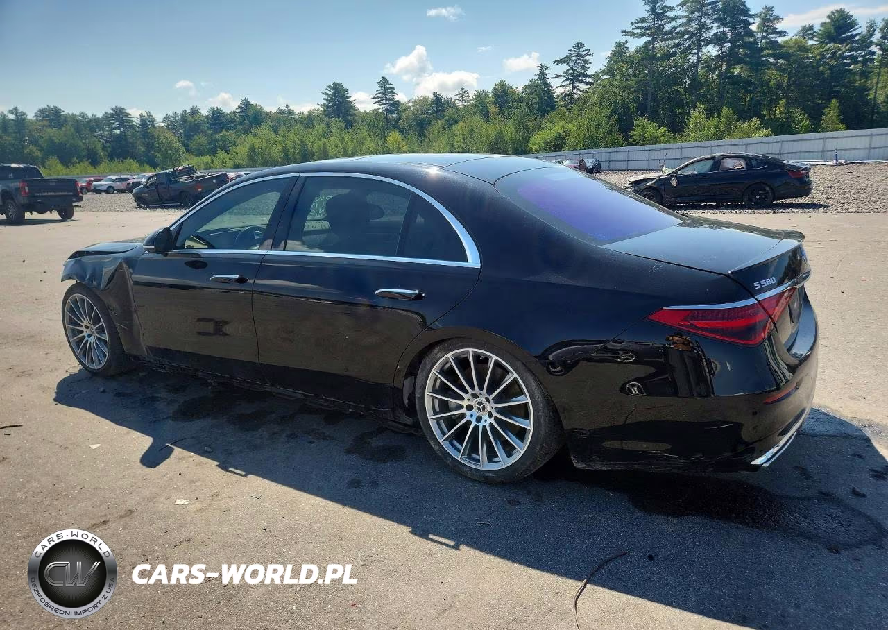 2021 Mercedes-Benz S 580 4Matic VIN:W1K6G7GBXMA019361 - 2