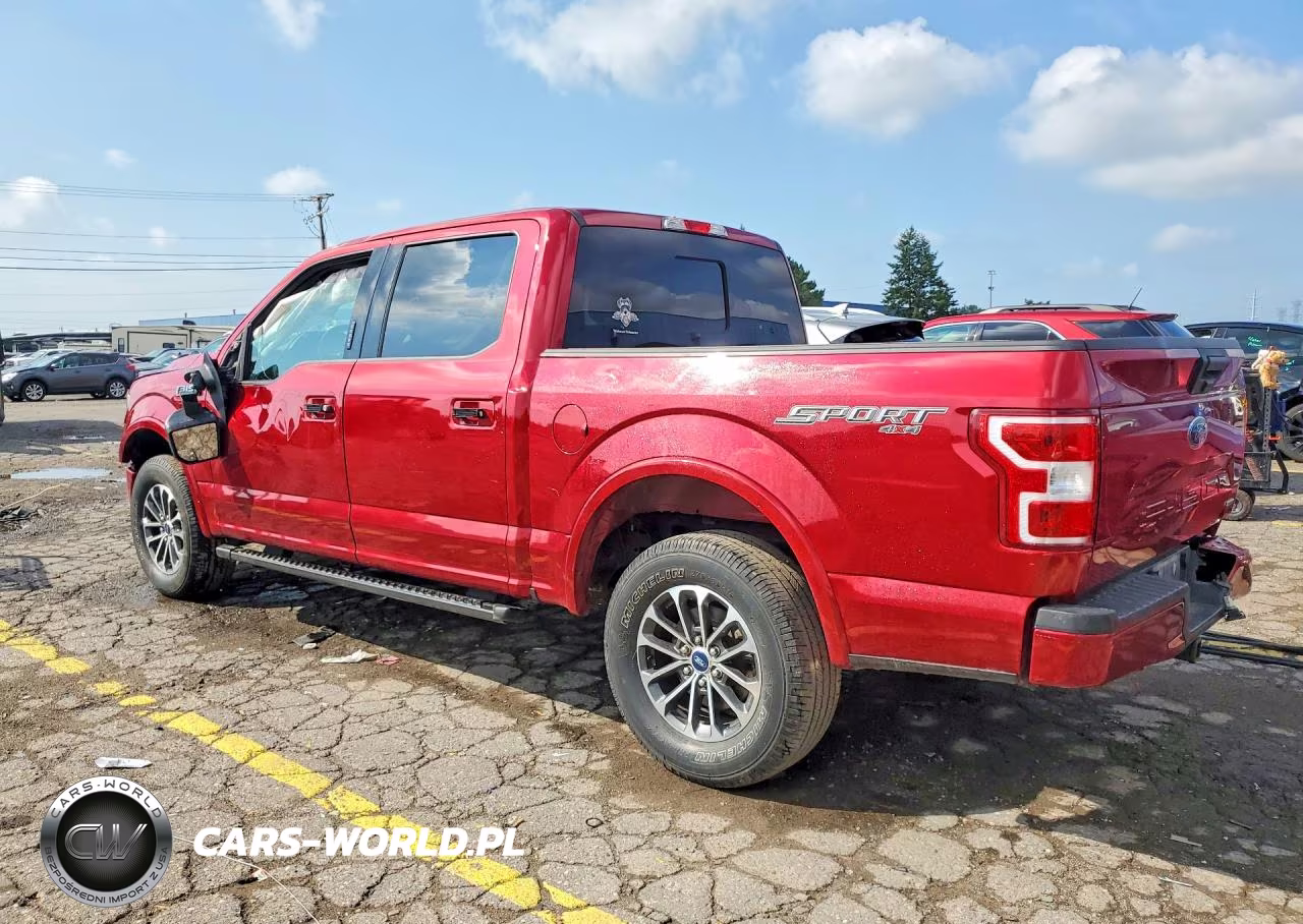 2019 Ford F150 Supercrew VIN:1FTEW1EP2KFC62229 - 2