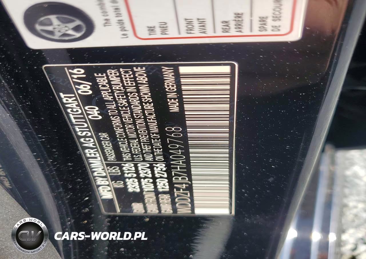 2017 Mercedes-Benz E 300 VIN:WDDZF4JB7HA049768 - 12