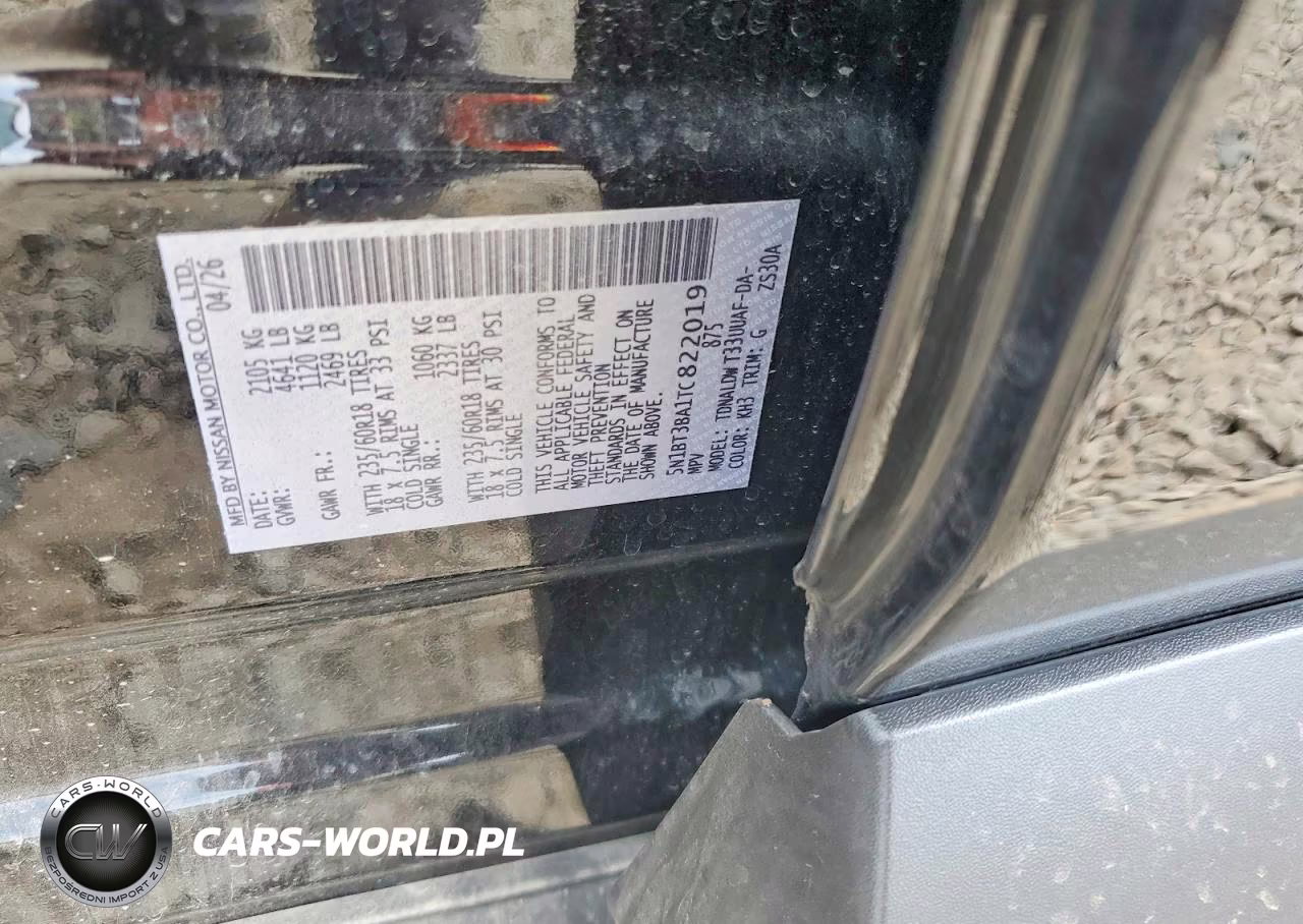 2026 Nissan Rogue Sv VIN:5N1BT3BA1TC822019 - 13