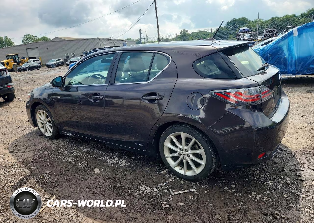 2013 Lexus Ct 200 VIN:JTHKD5BH8D2153800 - 2
