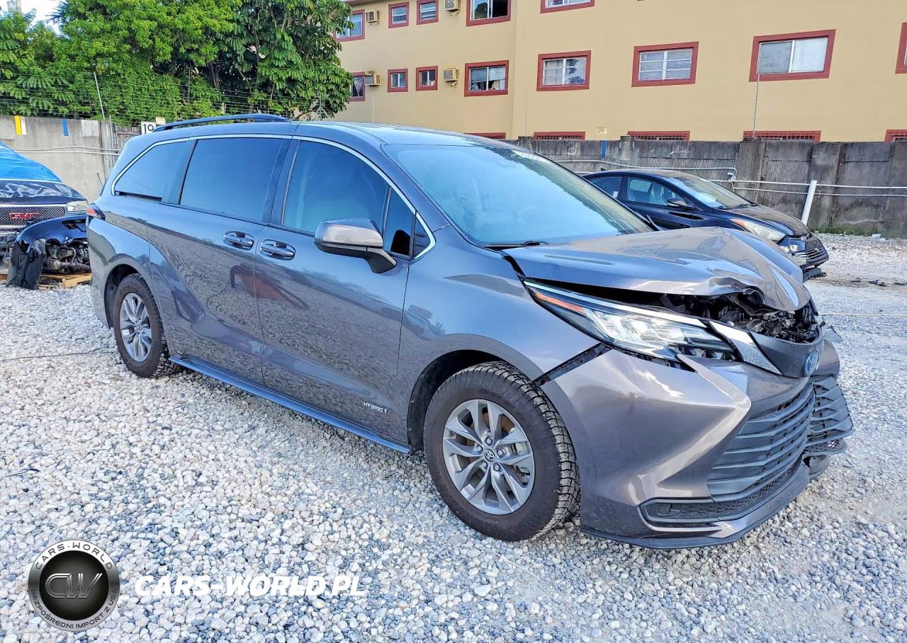 2021 Toyota Sienna Le VIN:5TDKRKECXMS073909 - 4