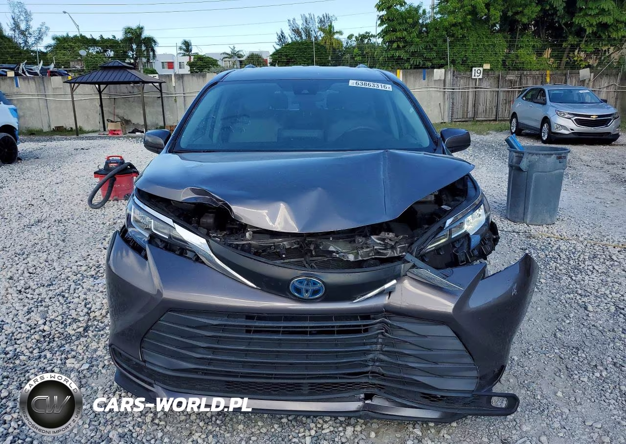 2021 Toyota Sienna Le VIN:5TDKRKECXMS073909 - 5