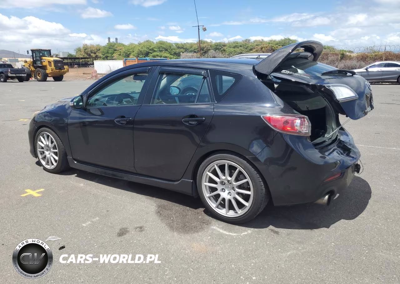 2011 Mazda Speed 3 VIN:JM1BL1K35B1407208 - 2