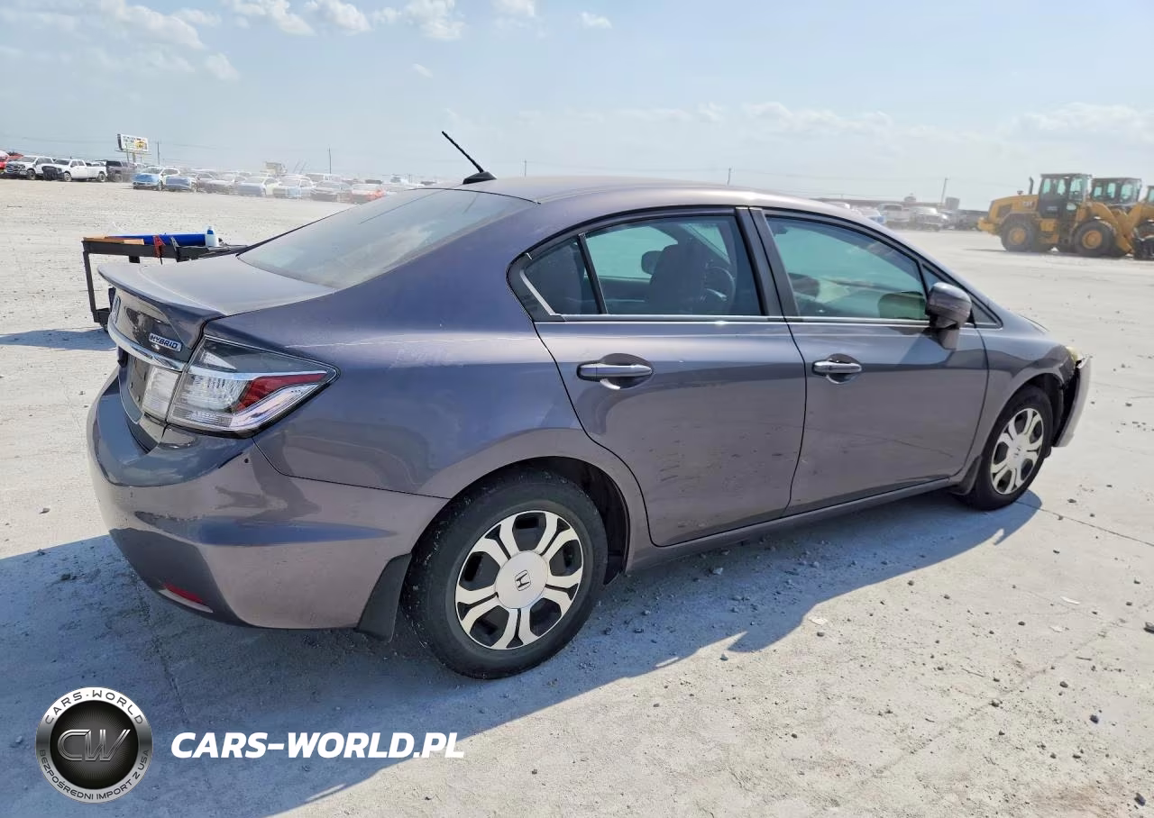 2015 Honda Civic Hybrid VIN:19XFB4F23FE001390 - 3