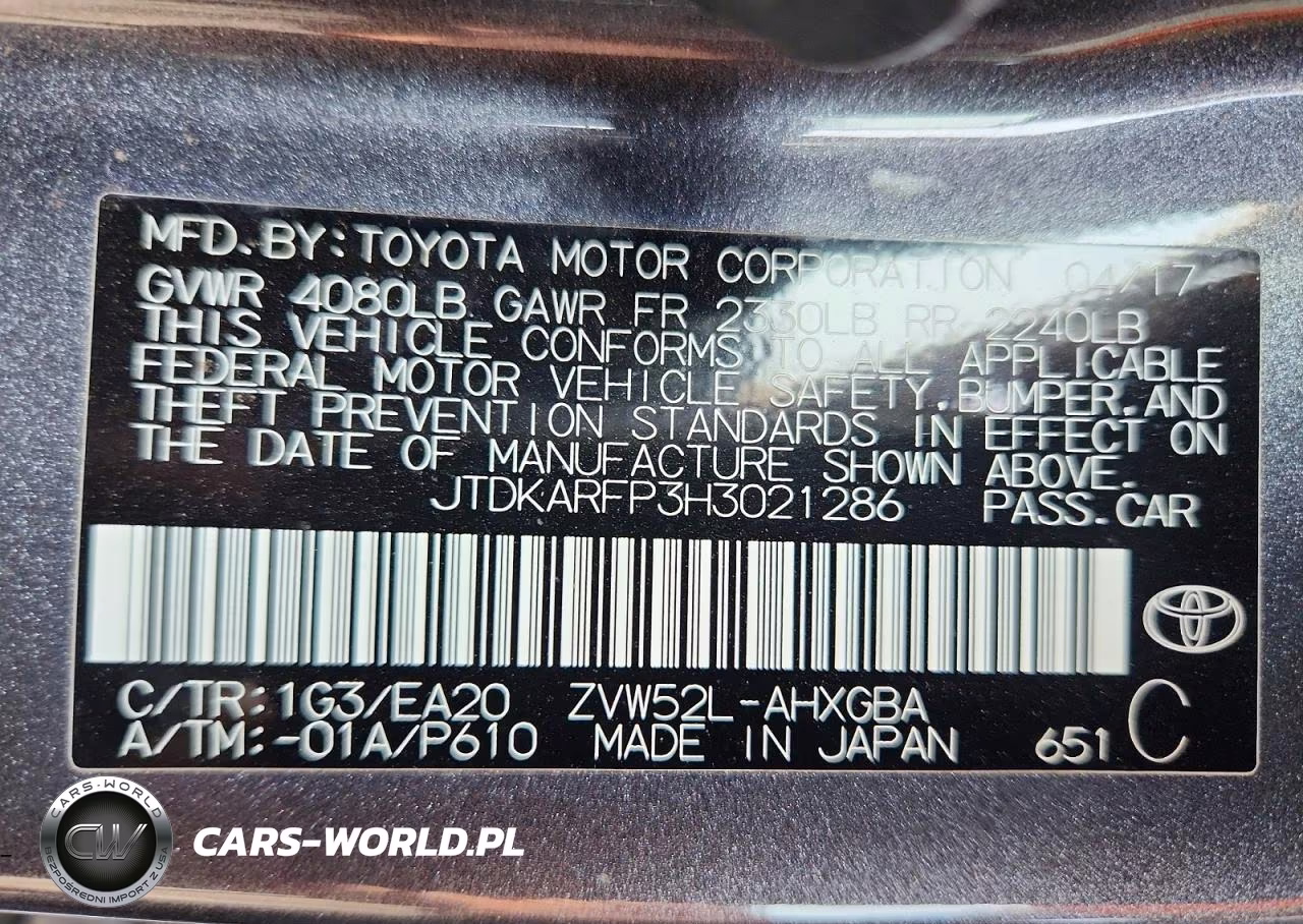 2017 Toyota Prius Prime Premium VIN:JTDKARFP3H3021286 - 13