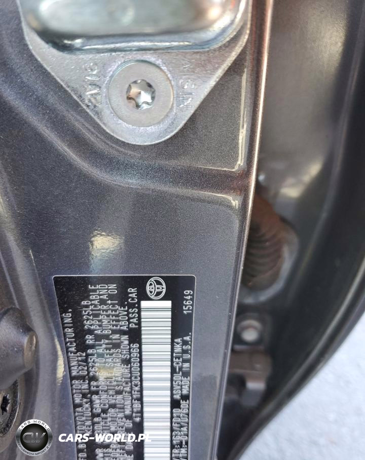 2012 Toyota Camry Base VIN:4T1BF1FK3CU060966 - 12