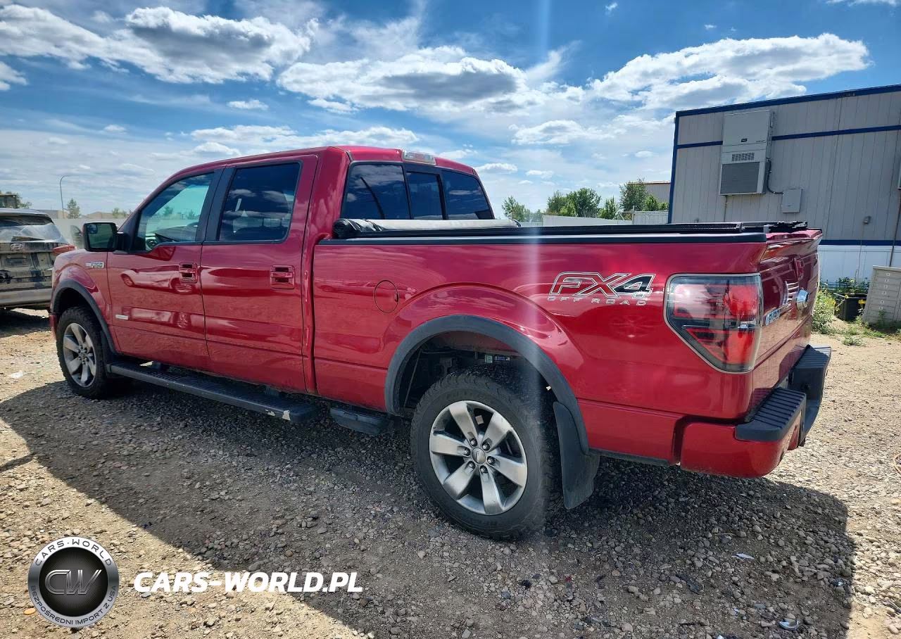 2012 Ford F150 Supercrew VIN:1FTFW1ET4CFB25229 - 2