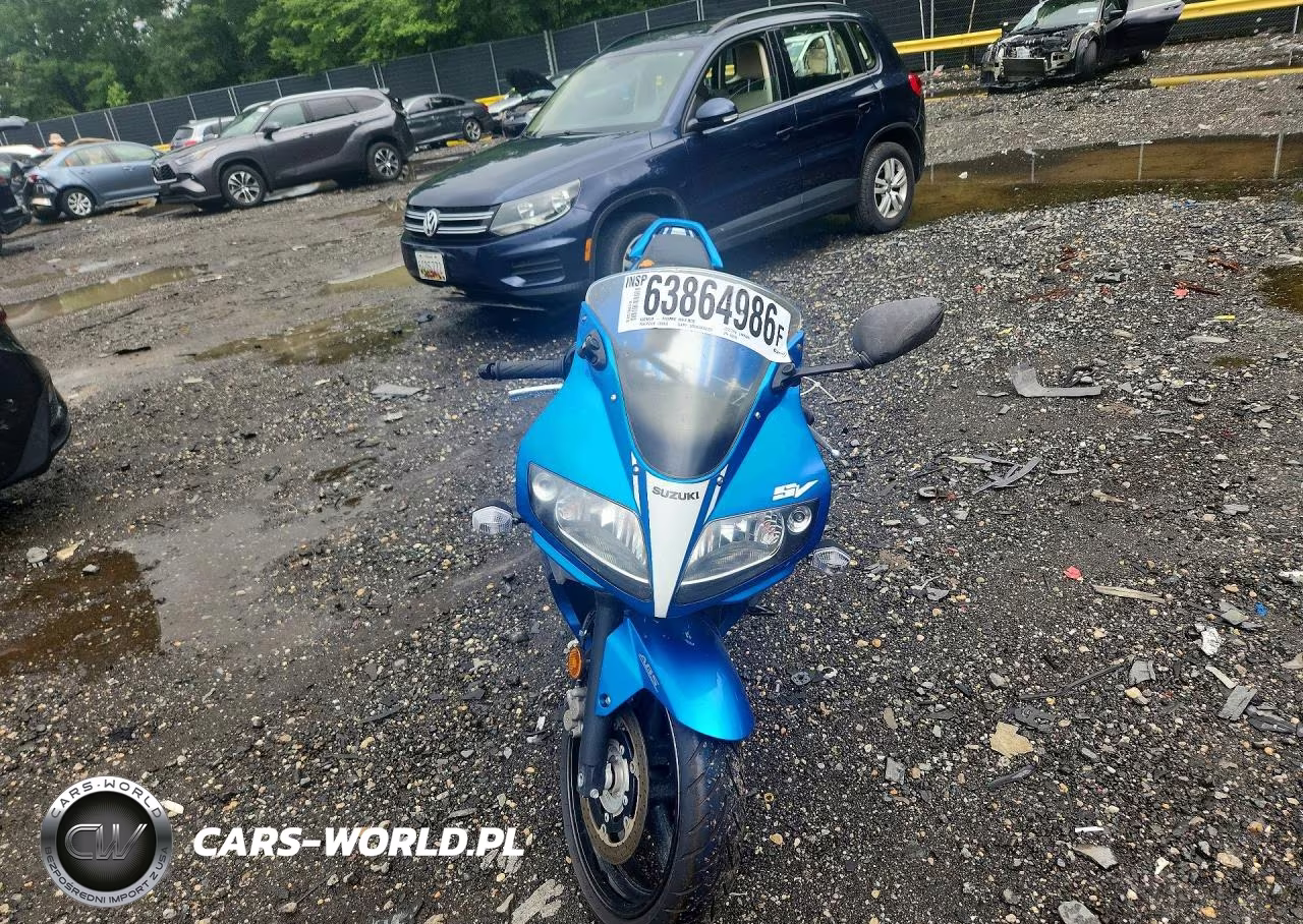 2009 Suzuki Sv650 A VIN:JS1VP53B592100294 - 2