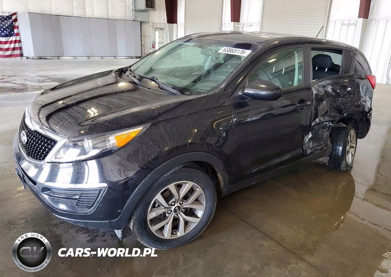2015 Kia Sportage Lx VIN:KNDPB3ACXF7740304 - 1