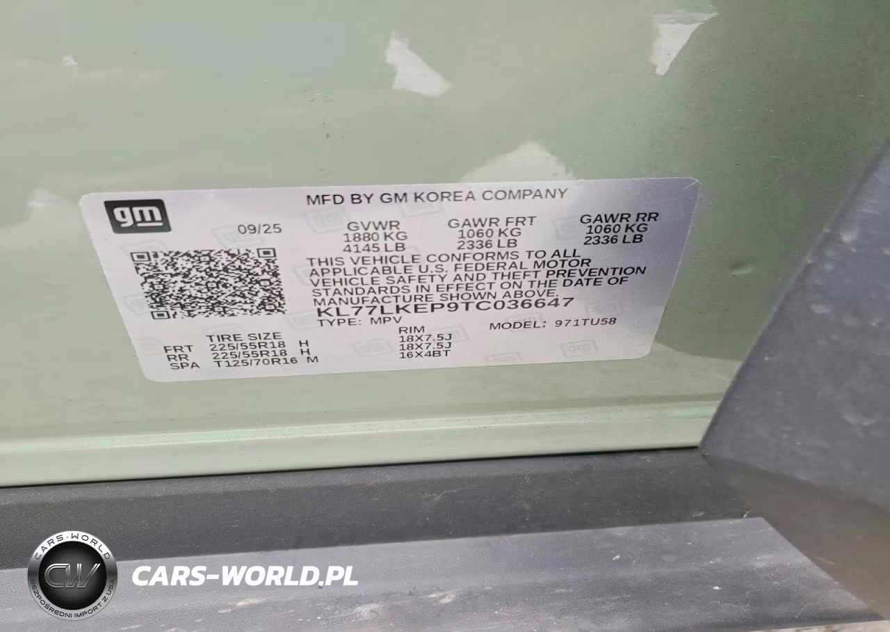 2026 Chevrolet Trax Activ VIN:KL77LKEP9TC036647 - 13