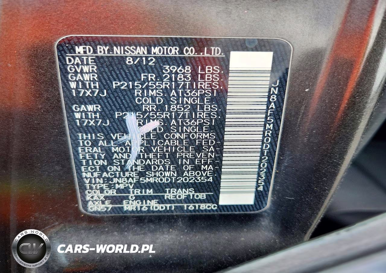 2013 Nissan Juke S VIN:JN8AF5MR0DT202354 - 13