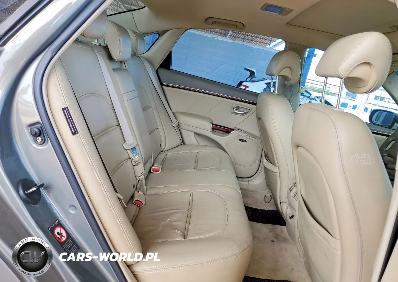 2007 Hyundai Azera Se VIN:KMHFC46F27A190405 - 10
