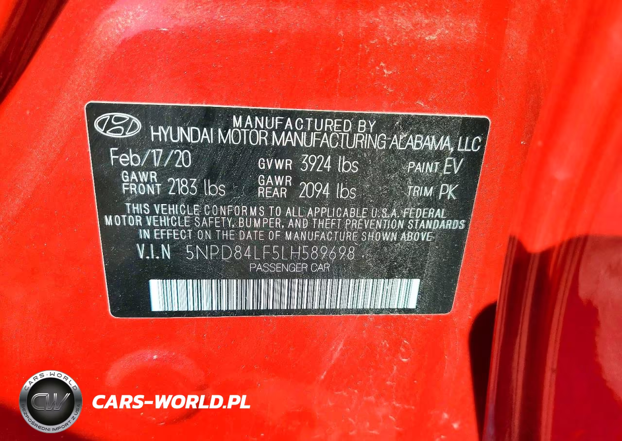 2020 Hyundai Elantra Value Edition VIN:5NPD84LF5LH589698 - 13