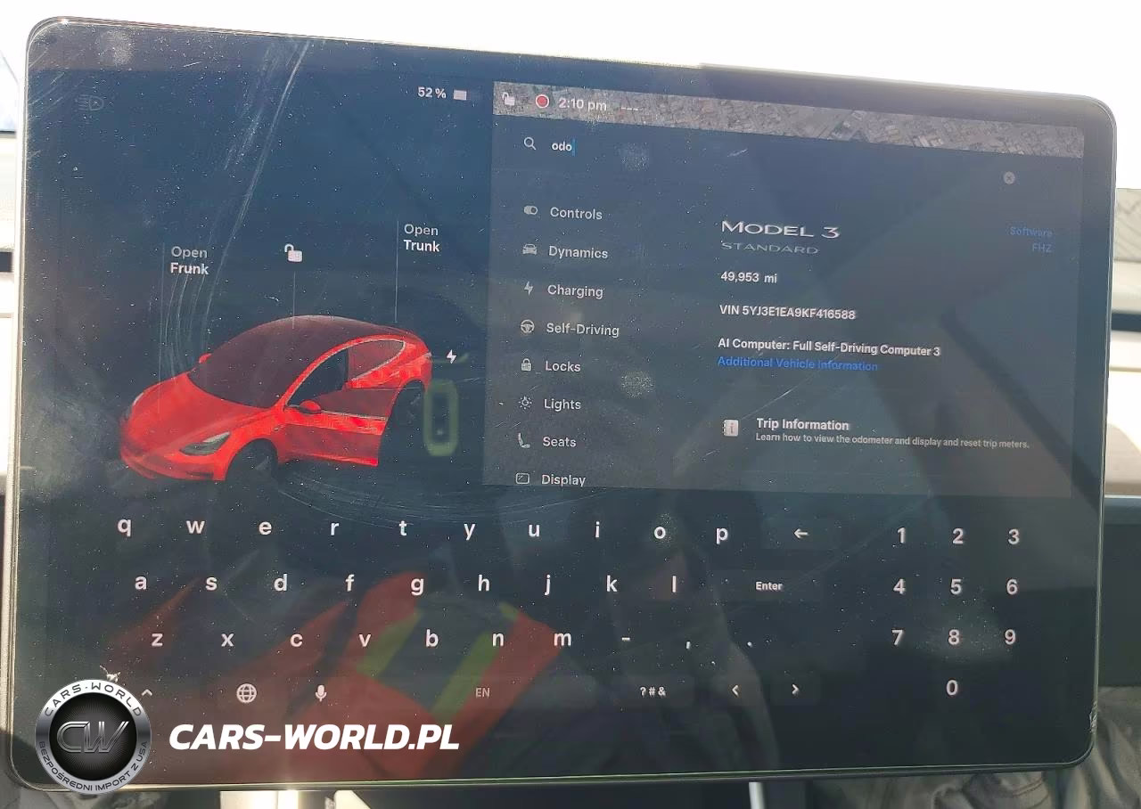 2019 Tesla Model 3 VIN:5YJ3E1EA9KF416588 - 9