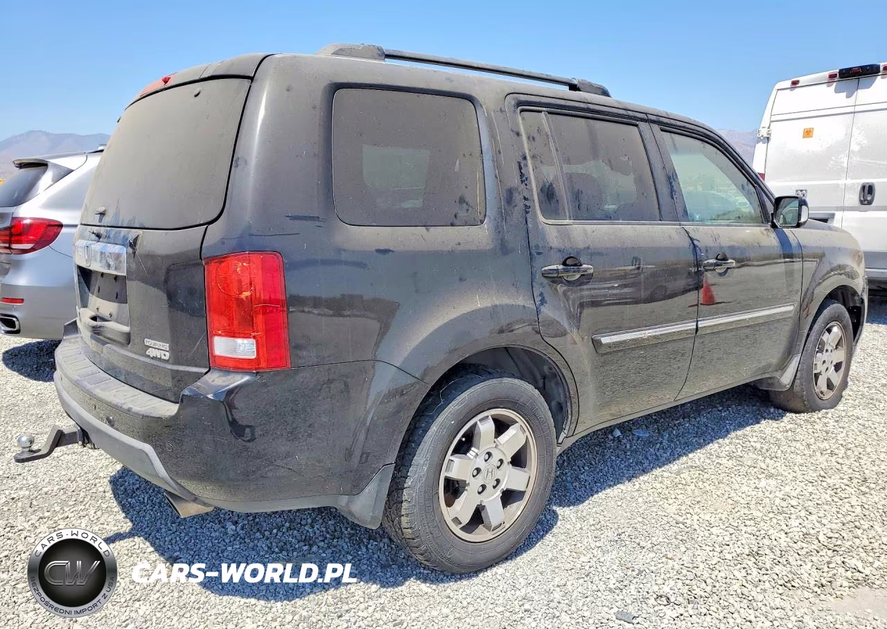 2009 Honda Pilot Touring VIN:5FNYF48819B039648 - 3