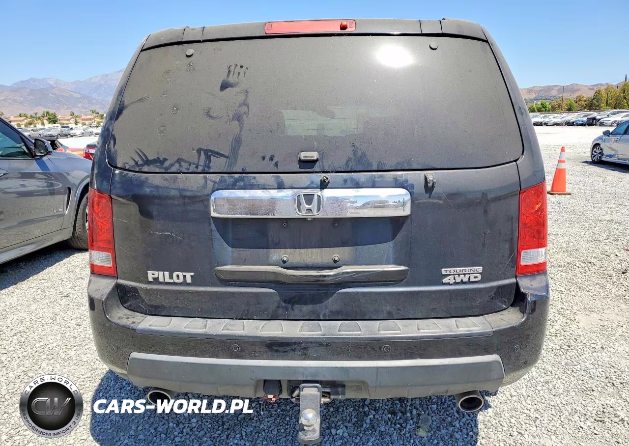 2009 Honda Pilot Touring VIN:5FNYF48819B039648 - 6