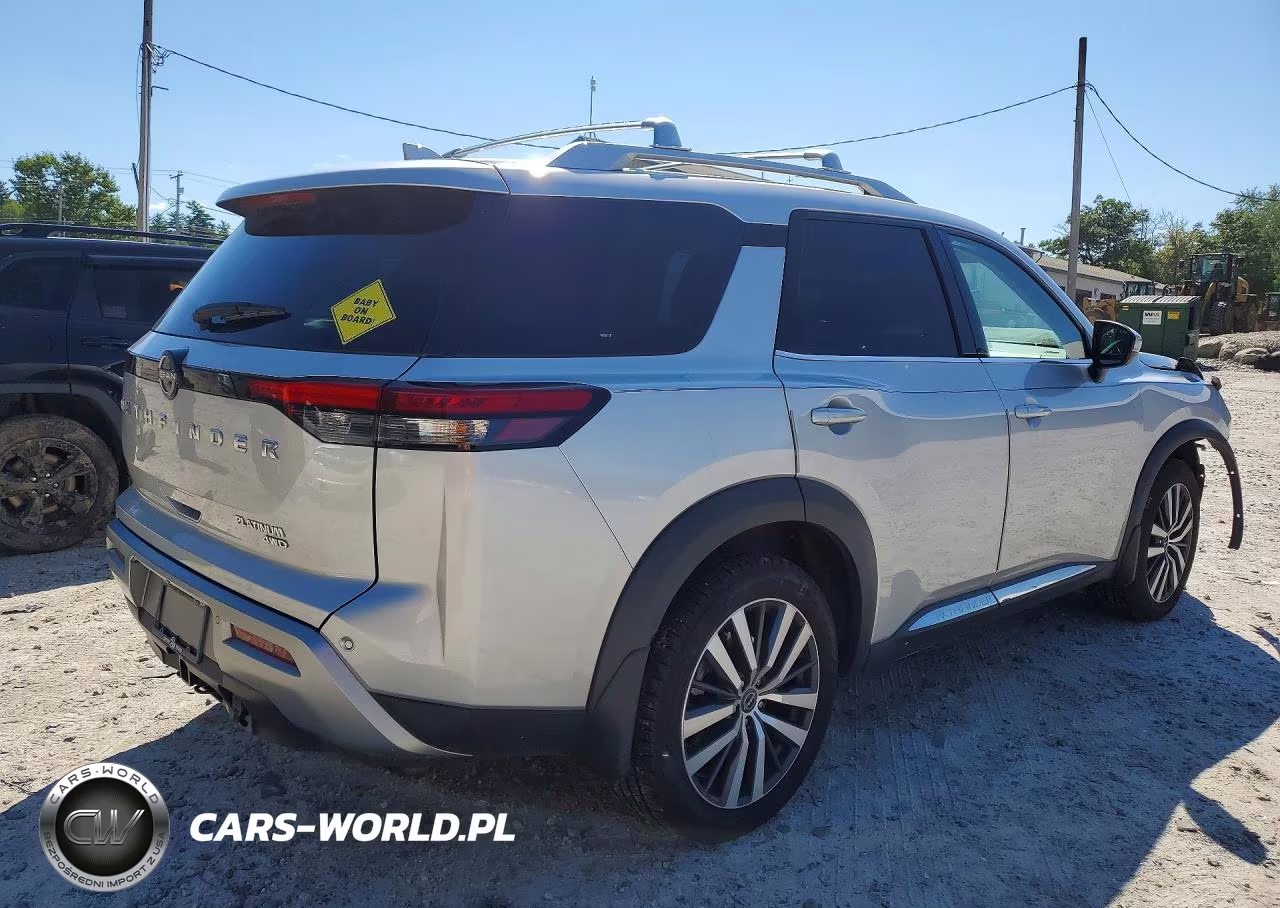 2022 Nissan Pathfinder Platinum VIN:5N1DR3DKXNC271217 - 3