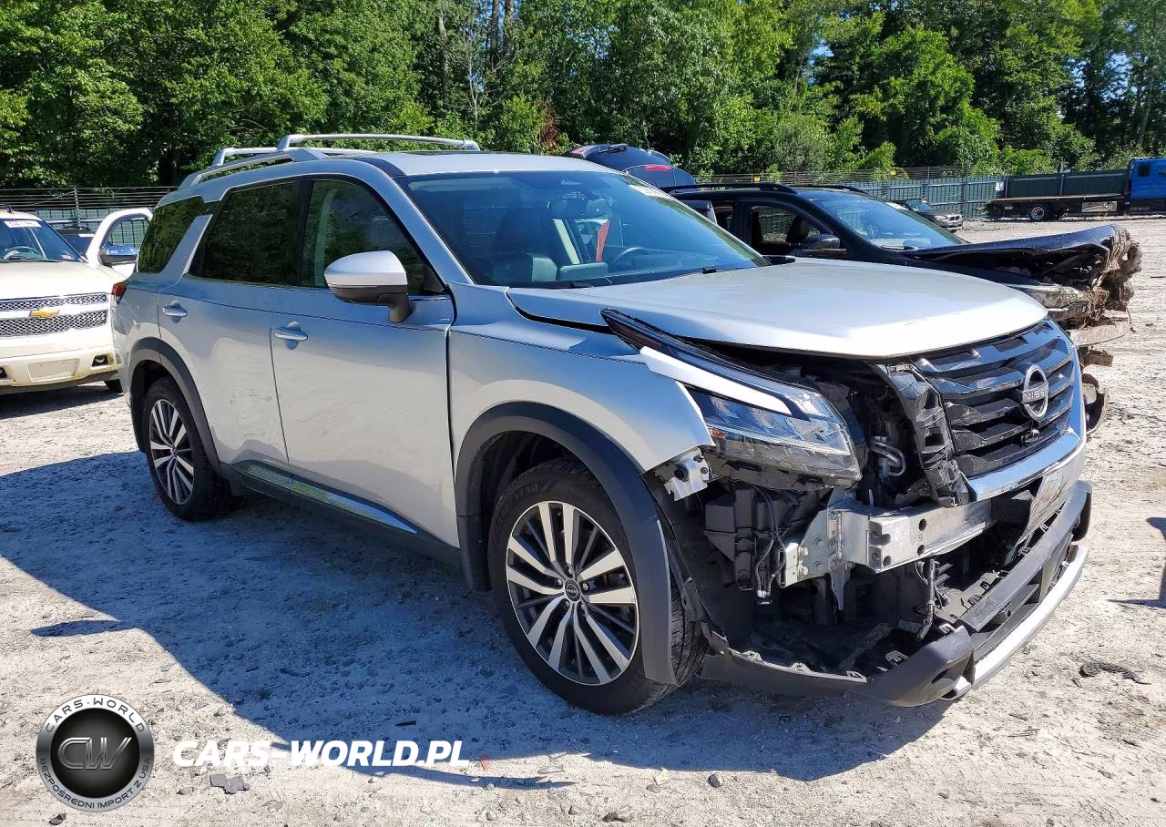 2022 Nissan Pathfinder Platinum VIN:5N1DR3DKXNC271217 - 4
