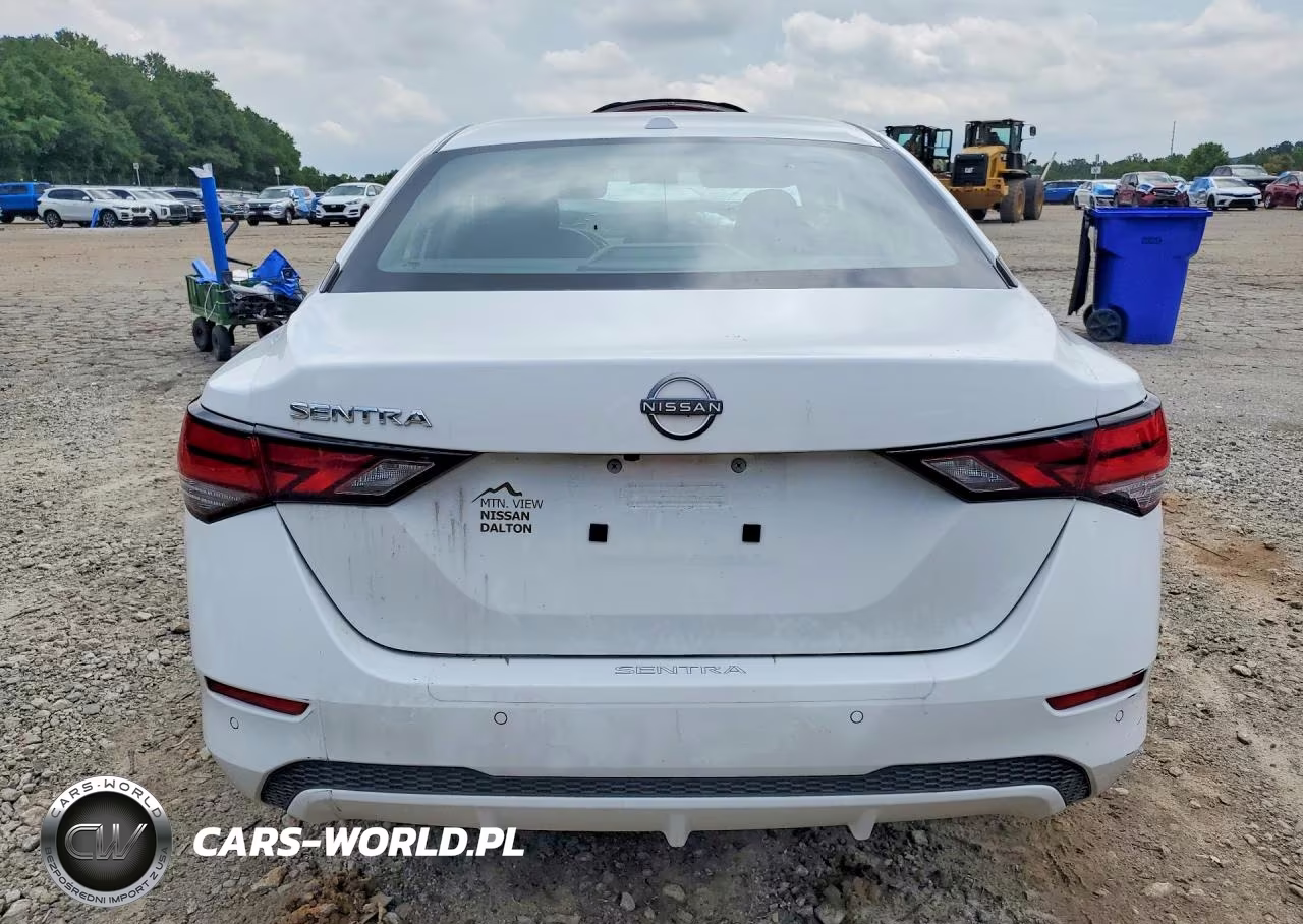2025 Nissan Sentra Sv VIN:3N1AB8CV1SY370387 - 6