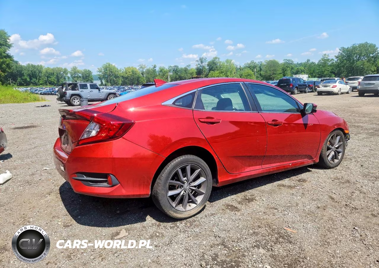 2020 Honda Civic Ex VIN:19XFC1F37LE205996 - 3