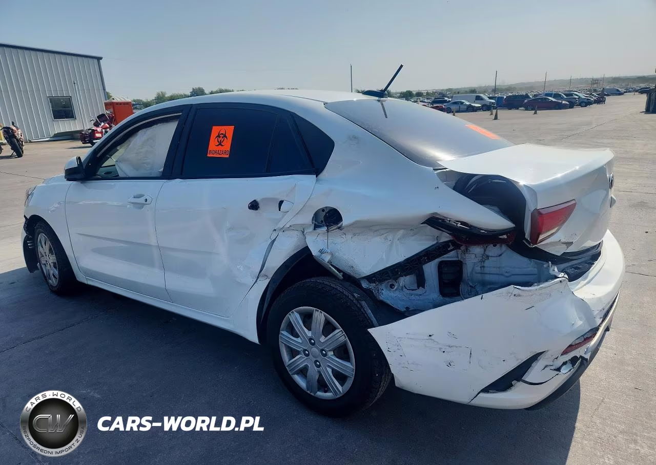 2021 Kia Rio Lx VIN:3KPA24AD4ME430814 - 2