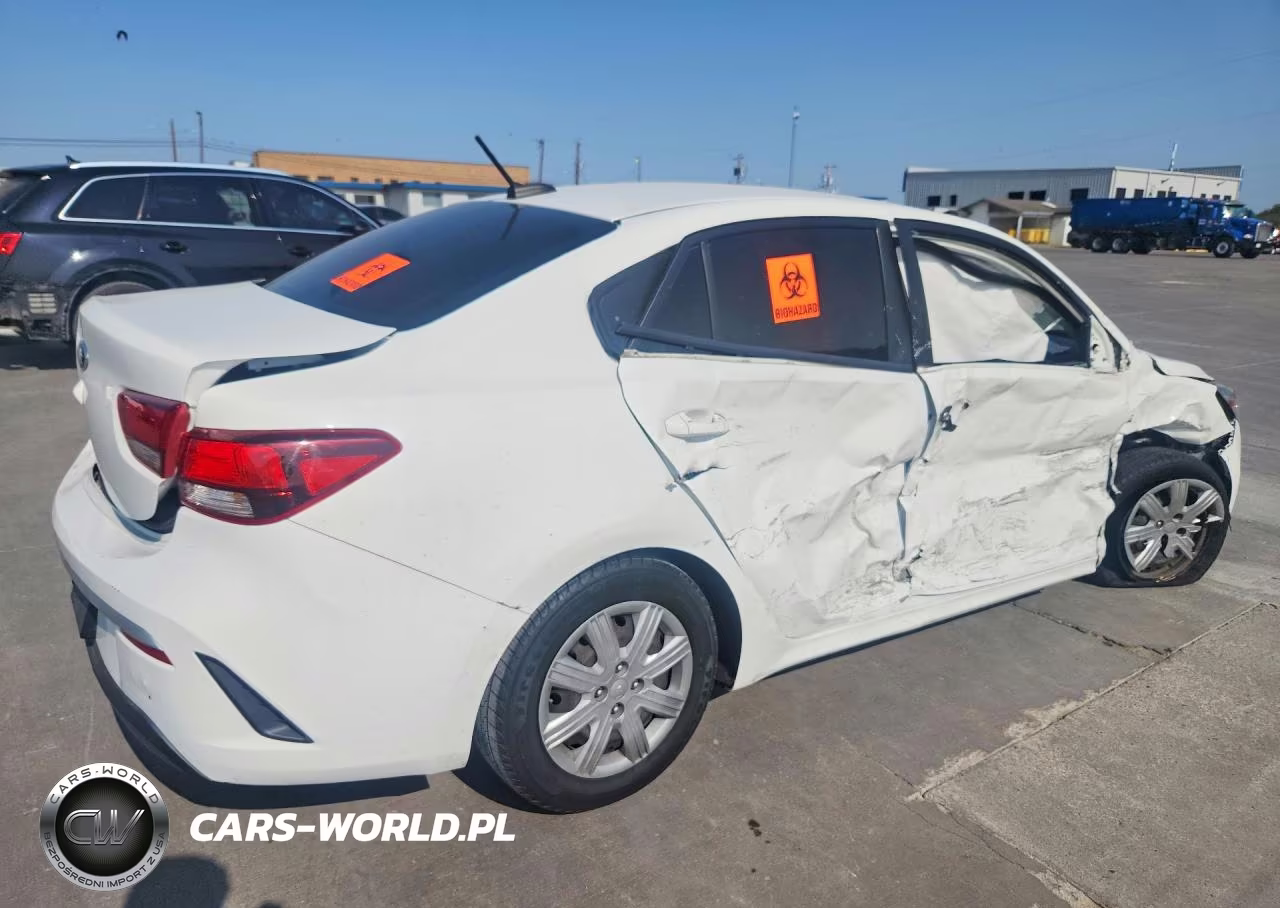 2021 Kia Rio Lx VIN:3KPA24AD4ME430814 - 3
