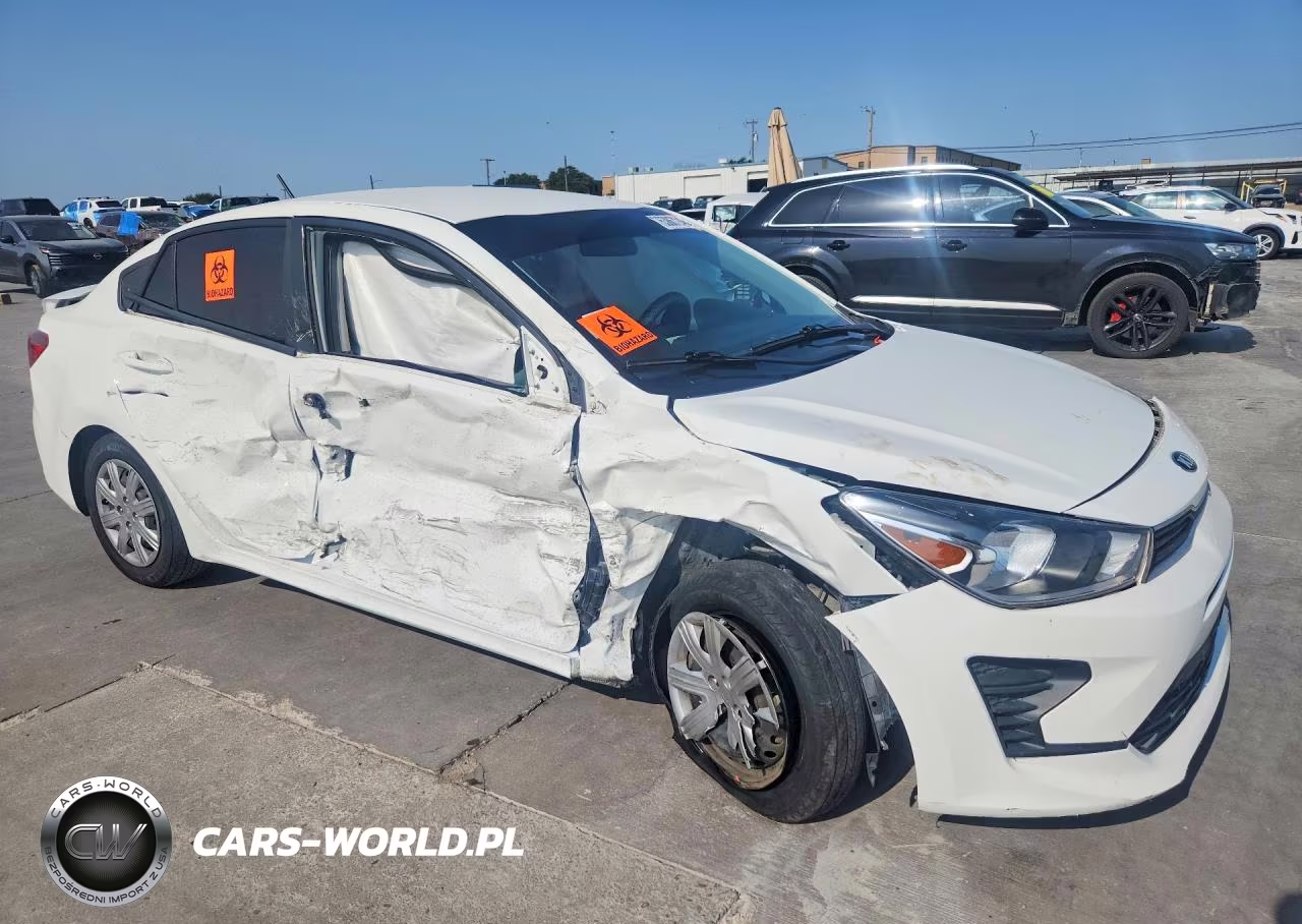 2021 Kia Rio Lx VIN:3KPA24AD4ME430814 - 4