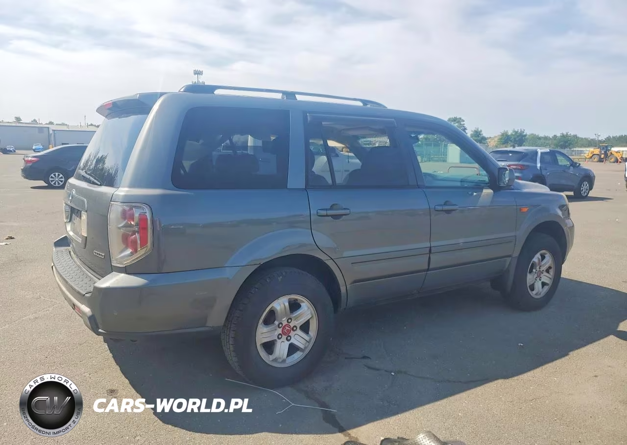 2008 Honda Pilot Exl VIN:5FNYF18608B031925 - 3