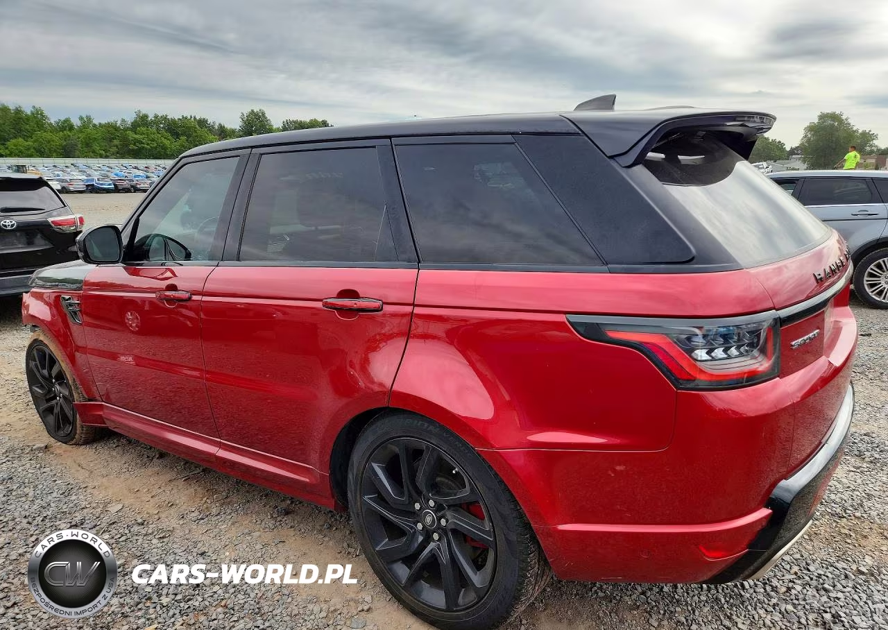 2018 Land Rover Range Rover Sport Hse Dynamic VIN:SALWV2SV3JA698124 - 2