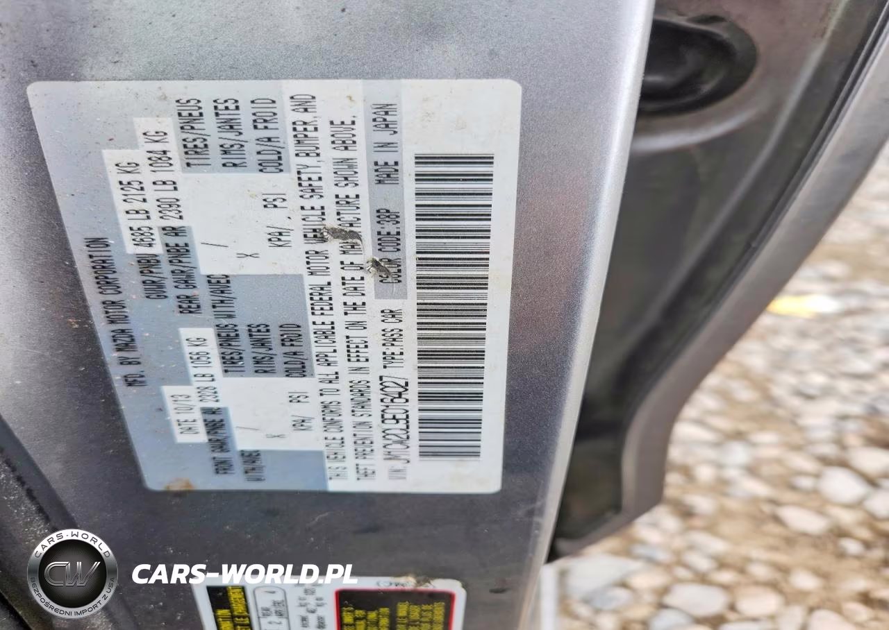 2014 Mazda 5 Touring VIN:JM1CW2CL9E0164027 - 12