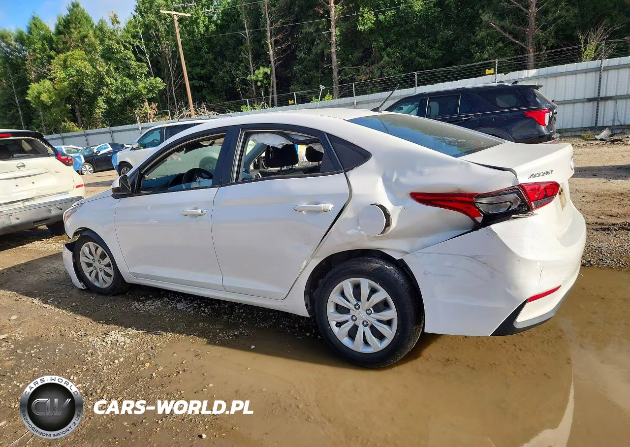 2022 Hyundai Accent Se VIN:3KPC24A69NE161009 - 2